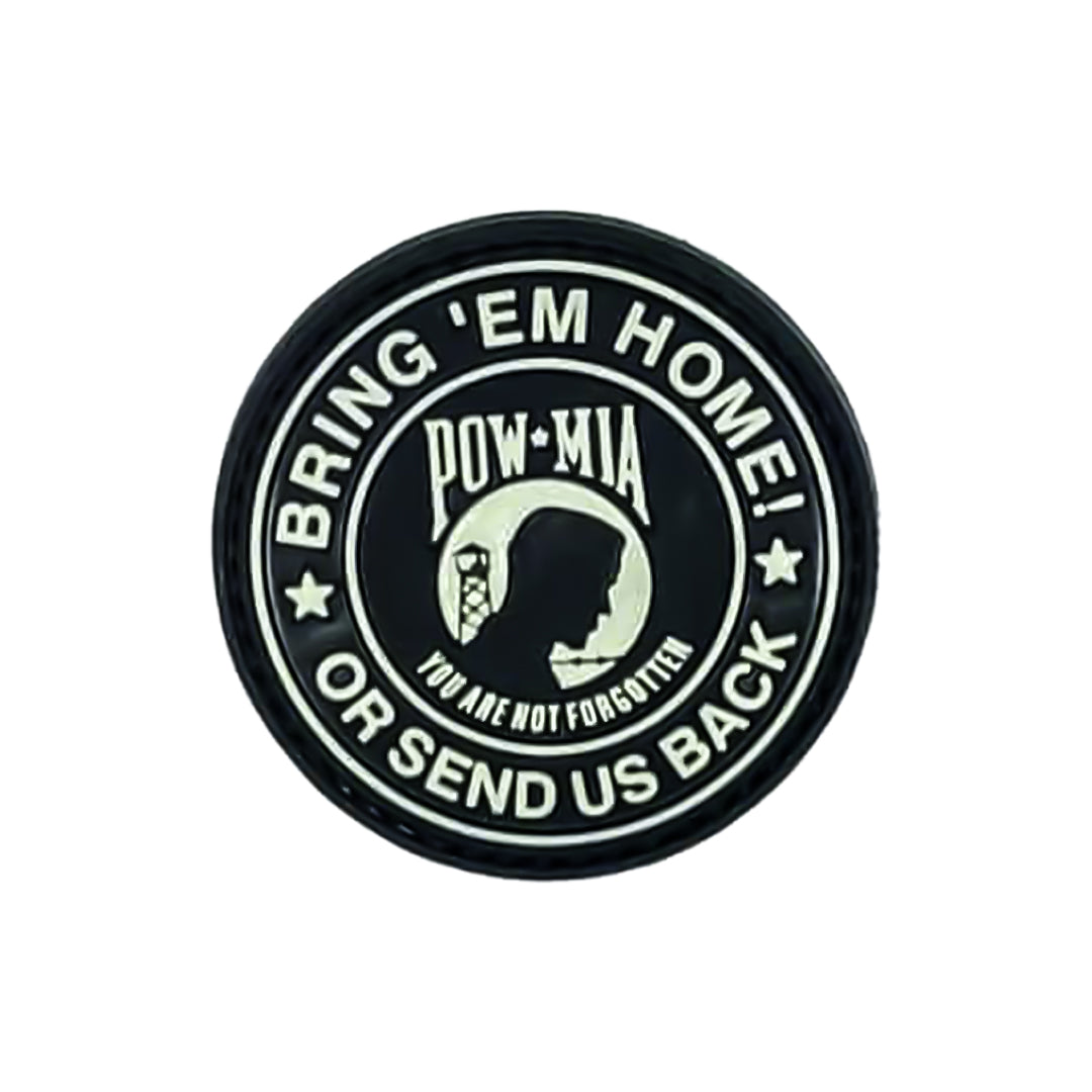 Bring 'em home, or send us back patch (Black)