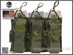 Emerson 5.56 and Pistol Triple Open Top Magazine Pouch