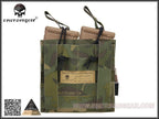 EMERSON 5.56 & Pistol Double Open Top Magazine Pouch Multicam Tropic