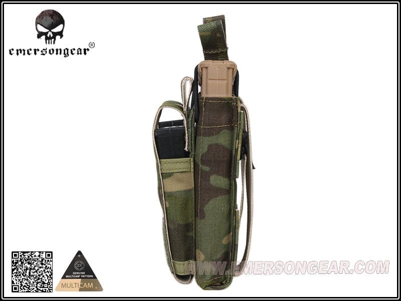 emerson gear multicam tropic EMERSON 5.56 & Pistol Double Open Top Magazine Pouch Multicam Tropic – EQUIP Tactical Clothing