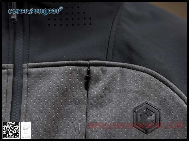 Emerson Blue Label Rhinoceros Breathable Top – Black