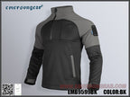 Emerson Blue Label Rhinoceros Breathable Top – Black