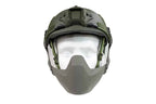 FMA Folding Half Seal Helmet Mask