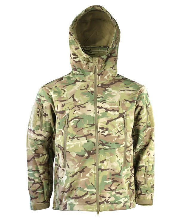 Kombat Patriot Soft Shell Jacket With Hood