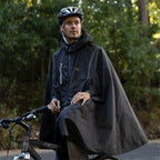 Naturehike Hooded Poncho Raincoat - Black