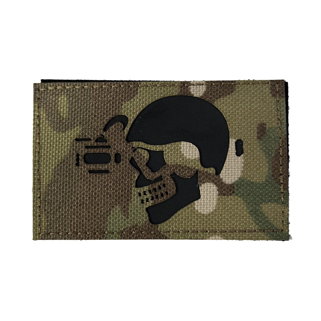 TPB  Skull with Nightvision (Fabric Multicam)